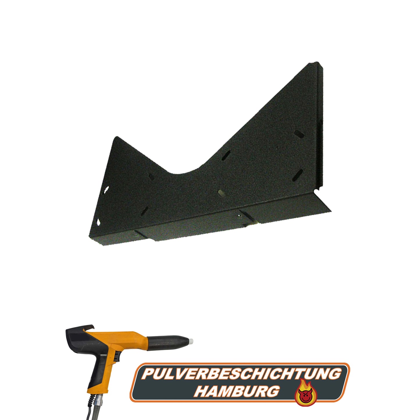 Pinball Apron / Front Playfield Cover (Base with Existing Paint) Powder Coating
