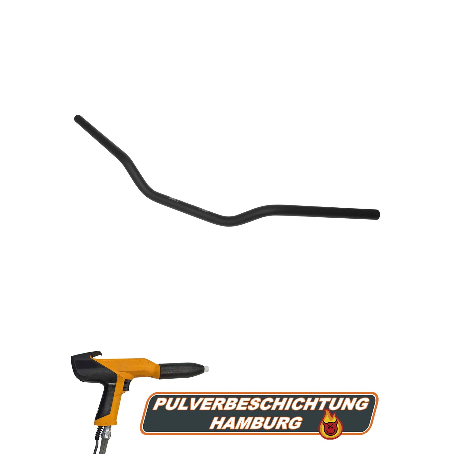Motorrad/ Fahrrad Lenker Pulverbeschichtung