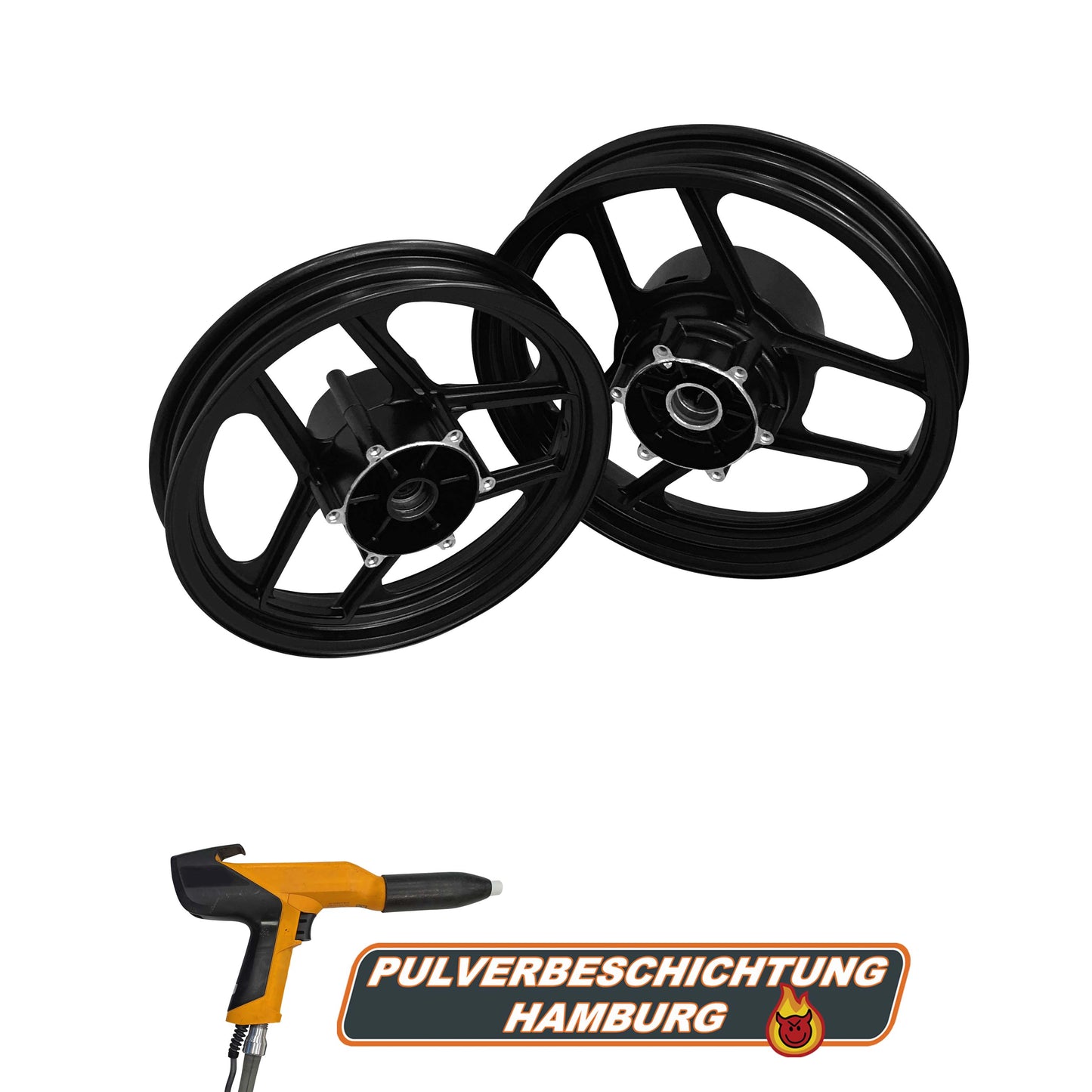 Motorradfelgen Pulverbeschichten Online Shop Pulverbeschichtung Hamburg