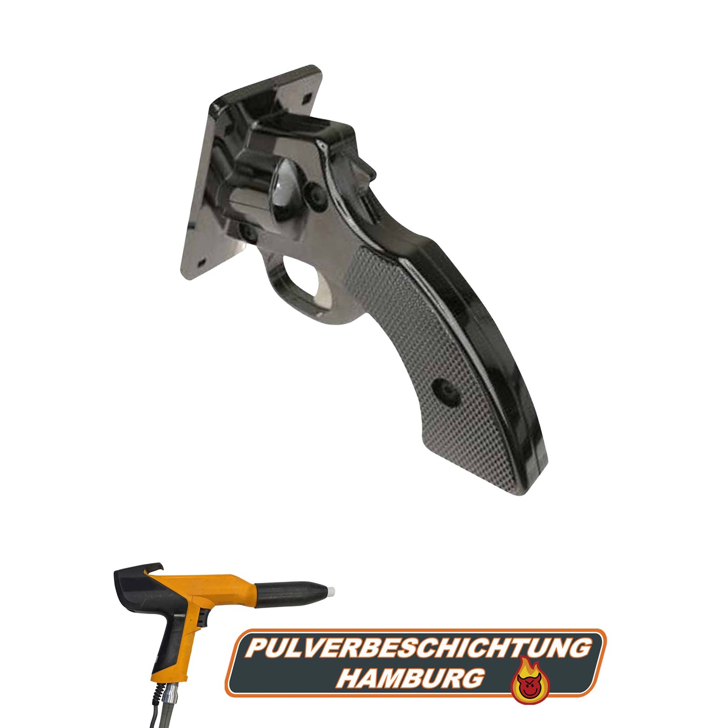 Trigger-Abzug-Flipper-Shop-Pulverbeschichtung-Hamburg-lackieren-schwarz