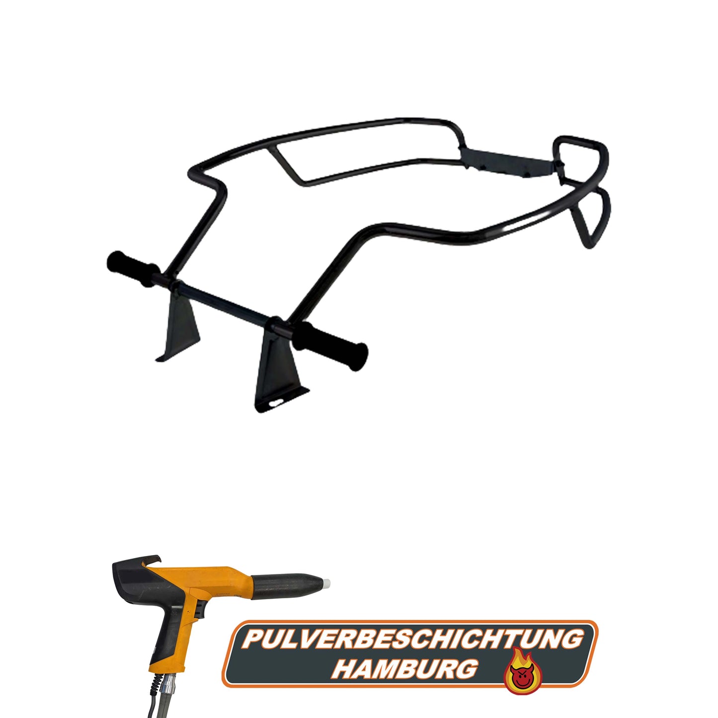 Vesp PX Sturzbügel hinten Pulverbeschichtung