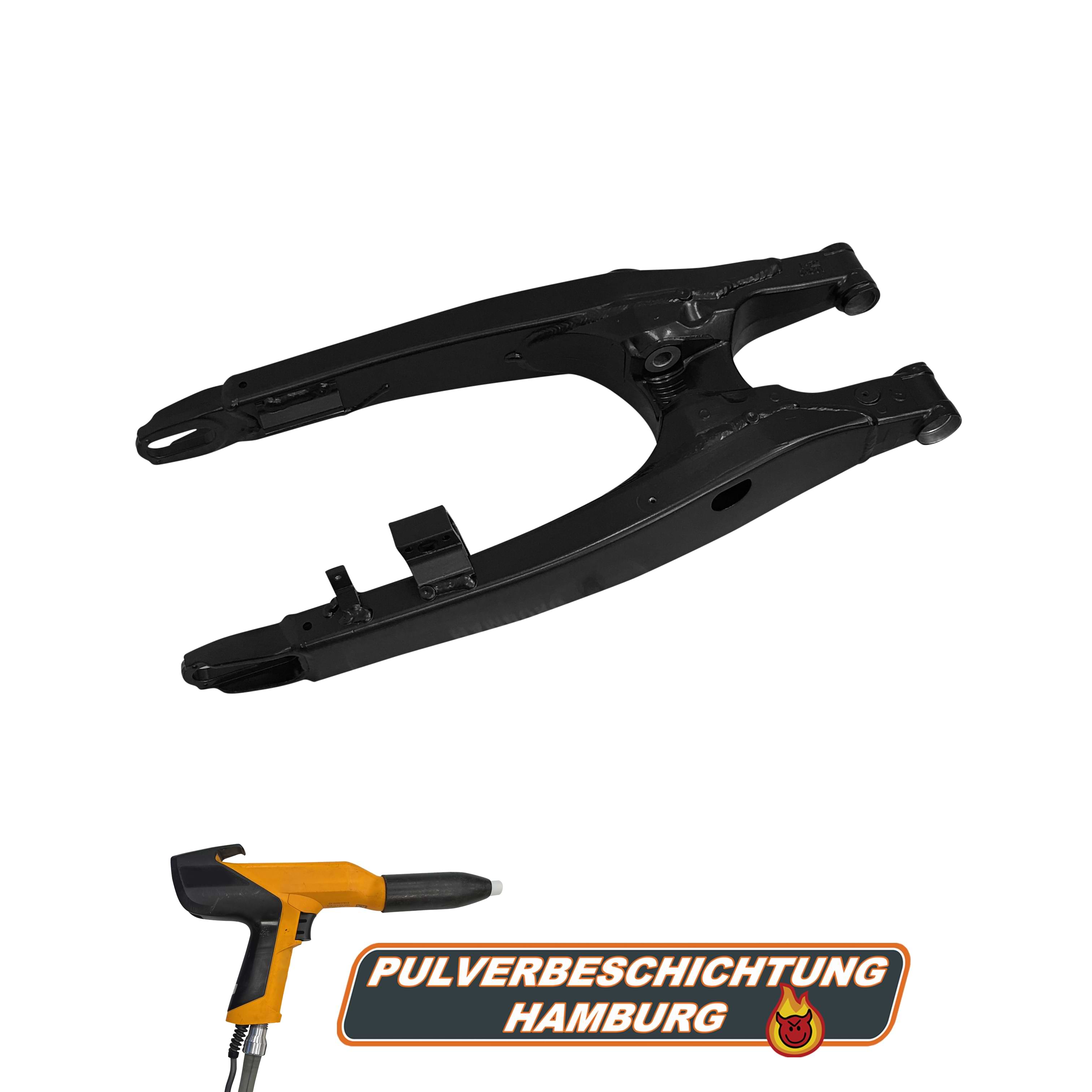 Pulverbeschichtung Motorrad Hinterrad Schwinge – Pulverbeschichtung Hamburg Online Shop