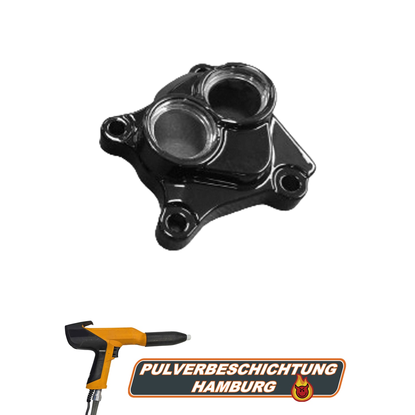 Gear lever shift arm Harley Davidson powder coating