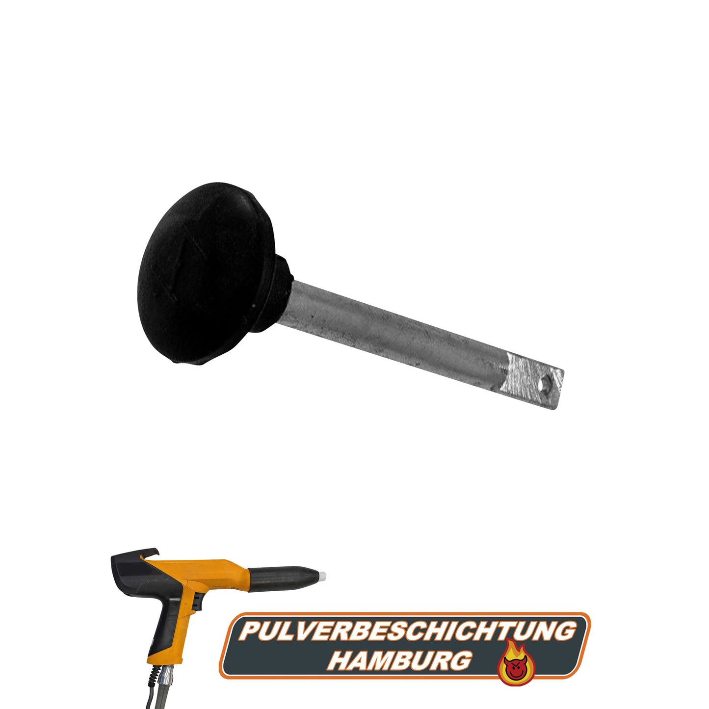 VESPA Chokeknopf Pulverbeschichtung