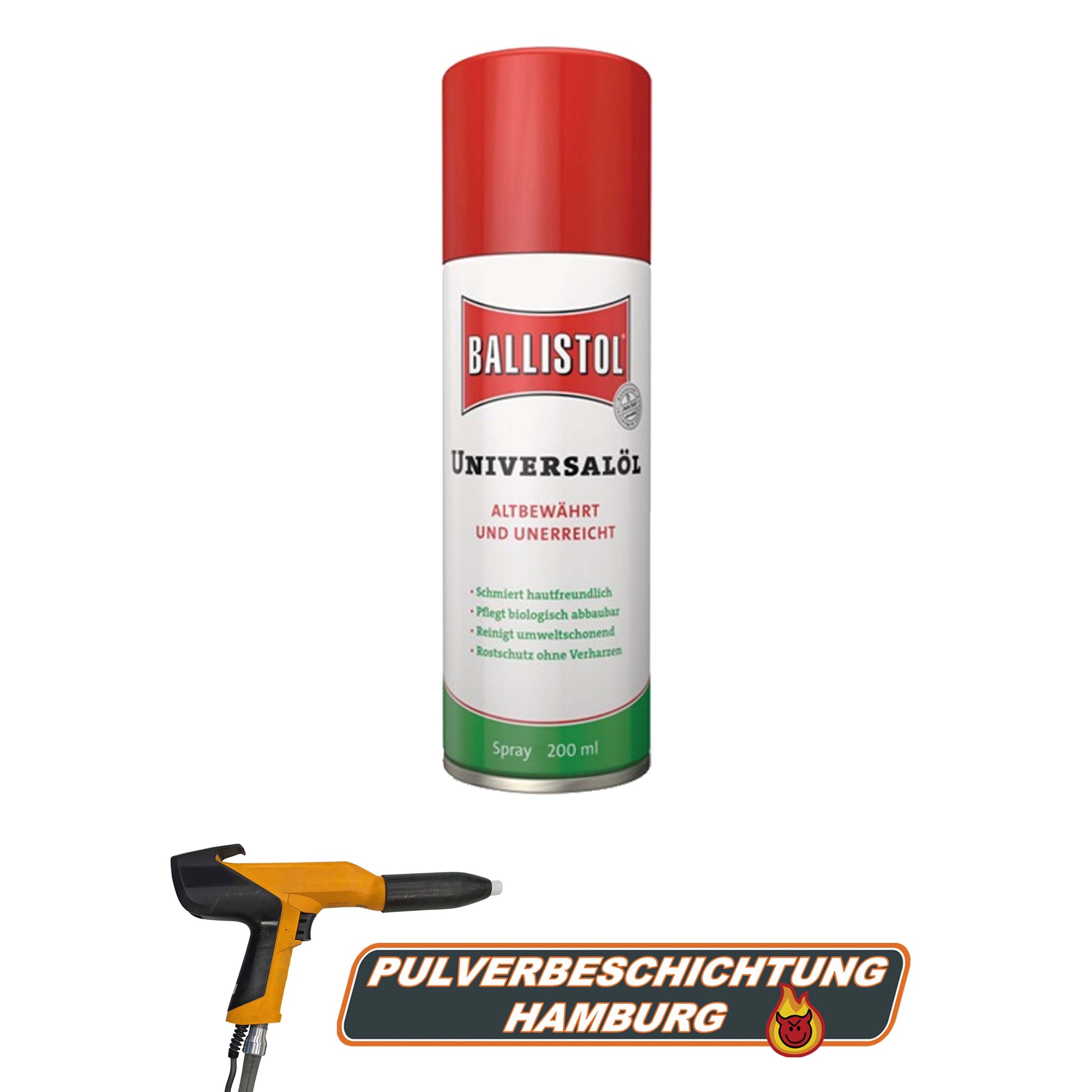 Ballistol Universall in 200 ml Sprhflasche Pulverbeschichtung Hamburg Online Shop Ballistol Universall in 200 ml Sprhflasche Pulverbeschichtung Hamburg Online Shop