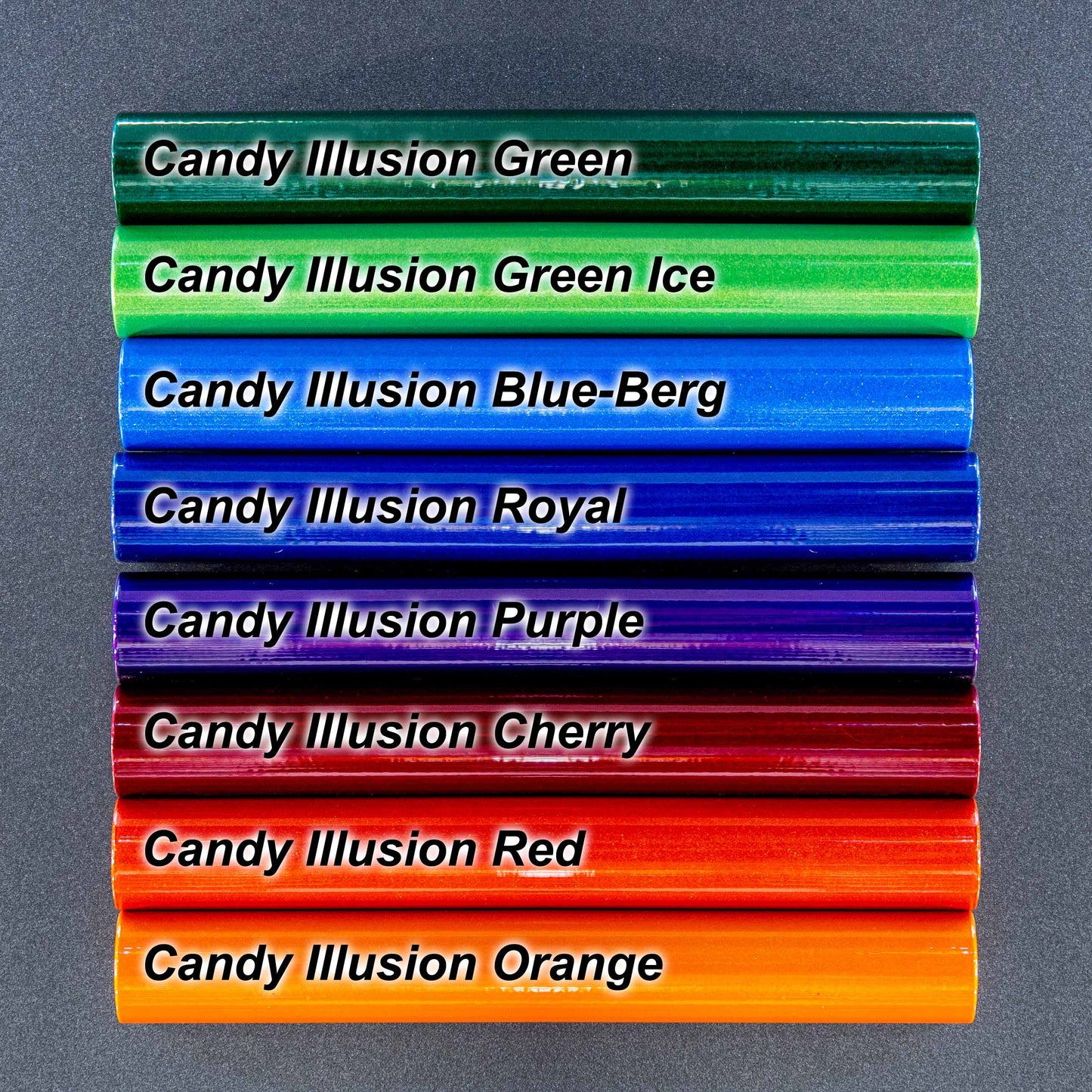 RAL Farben Candy Illusion Töne Pulverbeschichtung