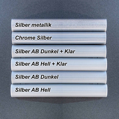 RAL Farben Silber Töne Pulverbeschichtung